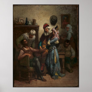 Gustave Doré Don Quixote and Sancho Panza Poster