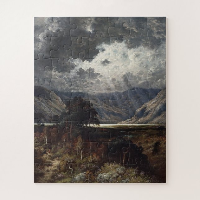 Gustave Dore - Loch Lomond Jigsaw Puzzle (Vertical)