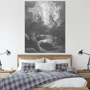 Gustave Doré - Mark 9 The Transfiguration Canvas Print