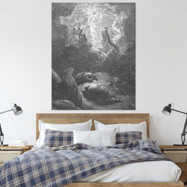 Gustave Doré - Mark 9 The Transfiguration Canvas Print (Insitu(Bedroom))