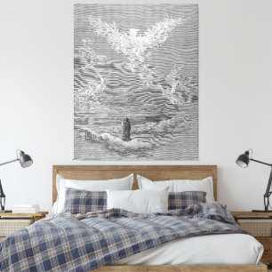 Gustave Doré - Sky of Jupiter - Righteous Spirits Canvas Print