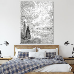 Gustave Doré - The Blessed Canvas Print