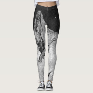 Gustave Dore - The Raven Leggings