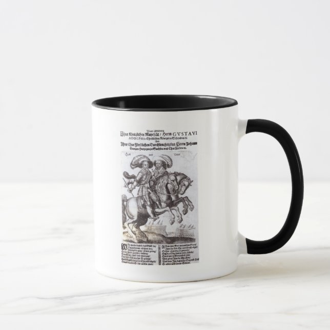 Gustavus Adolphus II  and Gustavus Adolphus IV Mug (Right)