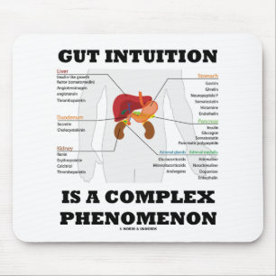 Gut Intuition Is A Complex Phenomenon (Endocrine) Mouse Pad