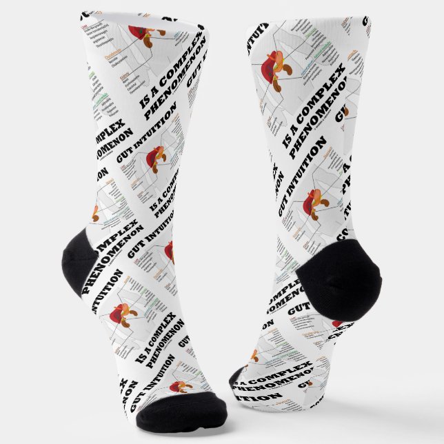 Gut Intuition Is A Complex Phenomenon Endocrine Socks (Angled)