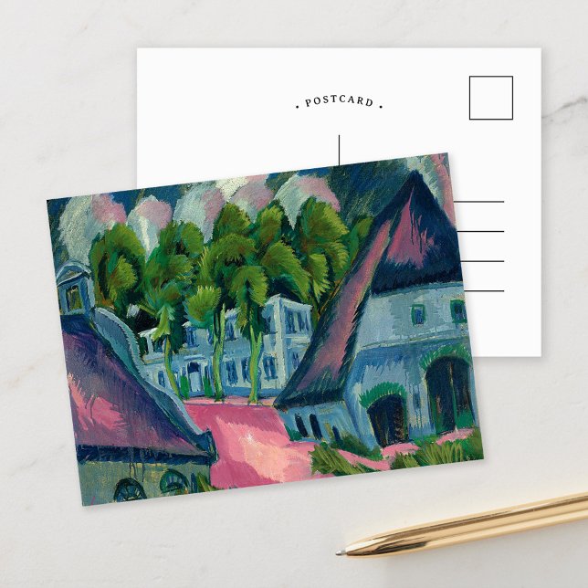 Gut Staberhof III | Ernst Ludwig Kirchner Postcard (Creator Uploaded)