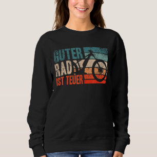 Guter Rad Ist Teuer Retro Ebike Boys Men E Bike Sweatshirt