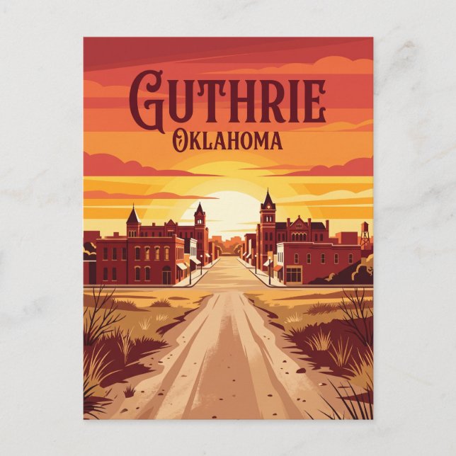 Guthrie USA Postcard (Front)