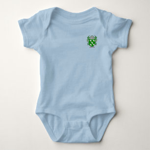 Gutierrez Historical Shield with Helm and Mantle Baby Bodysuit