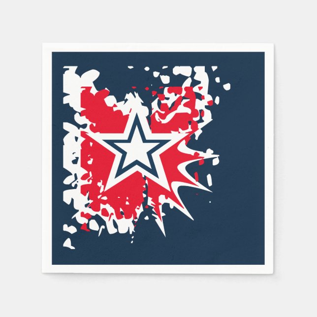 Guts & Glory Paper Napkins (Front)