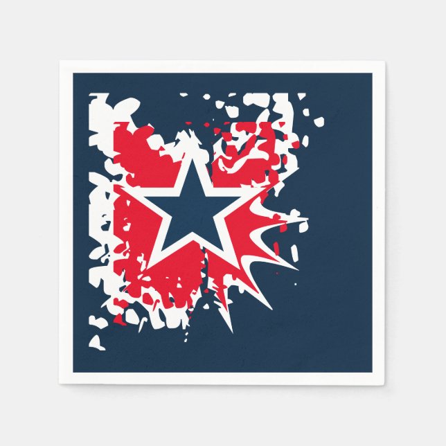 Guts & Glory Paper Napkins (Front)