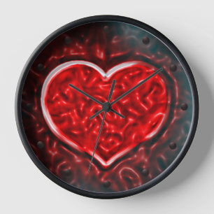 Gutsy Heart Clock