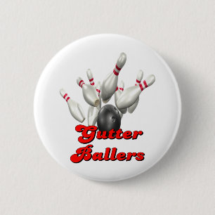 Gutter Ballers 2 Inch Round Button