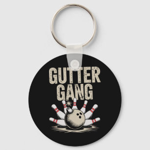 Gutter Gang Bowling 1  Keychain