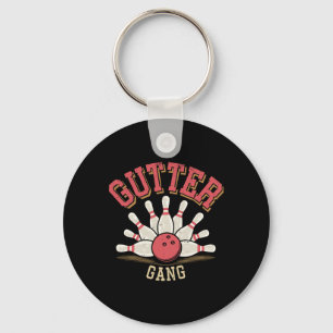 Gutter Gang Bowling Keychain