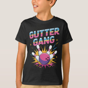 Gutter Gang Shirt Funny Bowling Shirts Gutter Bowl
