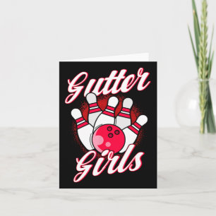 Gutter Girls Bowling  Card