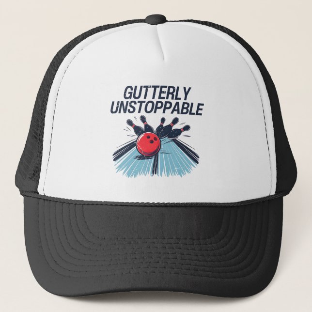 Gutterly Unstoppable  Trucker Hat (Front)
