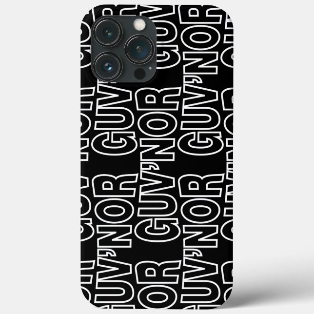 GUV'NOR Case-Mate iPhone CASE (Back)