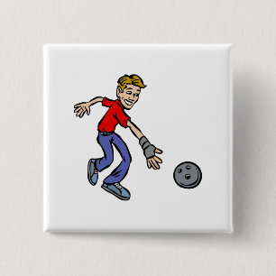 Guy Bowler 2 Inch Square Button