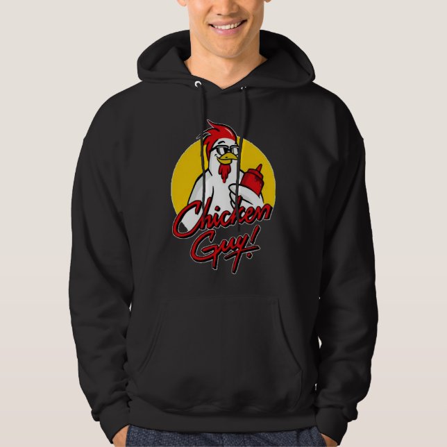 Guy Fieri Chicken chicken guy Guy Fieri Chick Hoodie (Front)