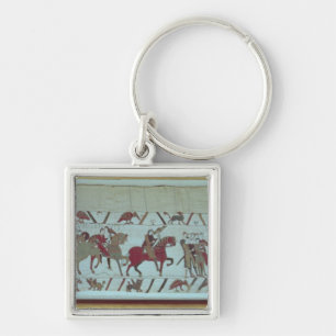 Guy of Ponthieu takes Harold, to Beaurain Keychain