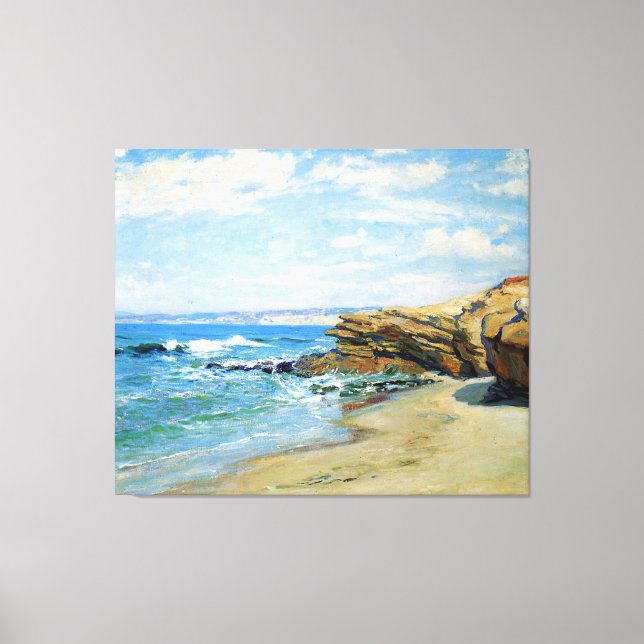 Guy Rose La Jolla Beach Canvas Print (Front)