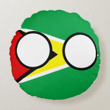 Guyana Countryball Pillow