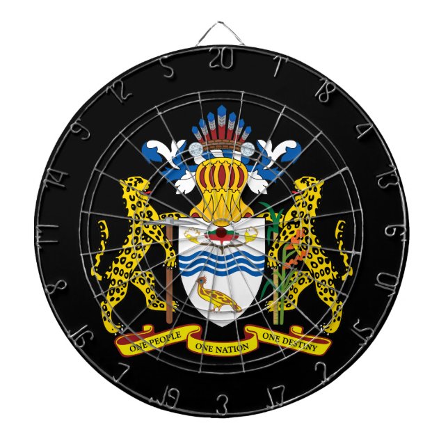 guyana emblem dartboard (Front)