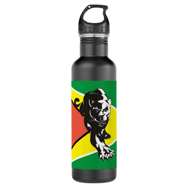 Guyana Flag 03 710 Ml Water Bottle (Front)