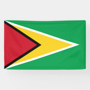 Guyana flag  banner