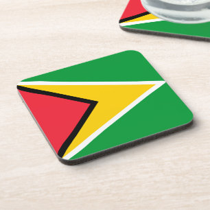 Guyana Flag Coaster
