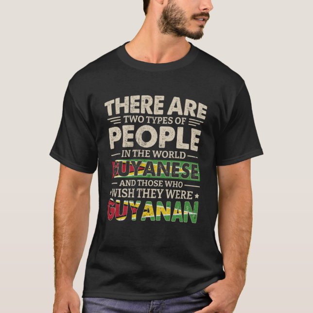 Guyana Flag Dress Guyanese Girls & Women T-Shirt (Front)