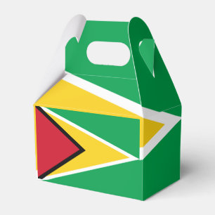 Guyana flag favor box