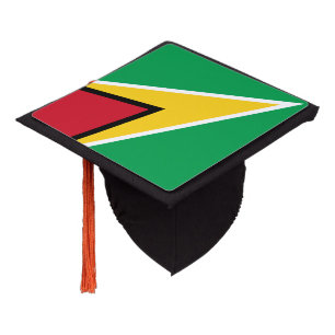 Guyana Flag Graduation Cap Topper
