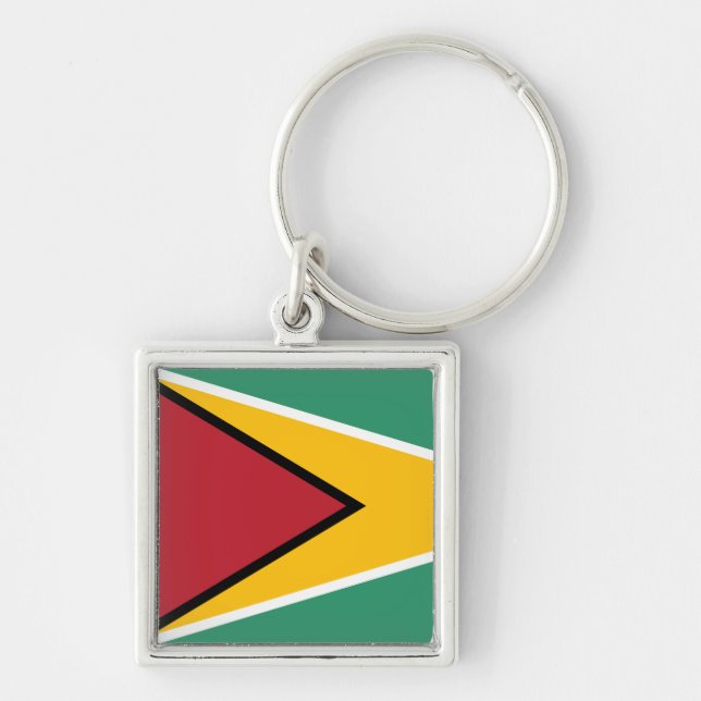 Guyana Flag Keychain (Front)