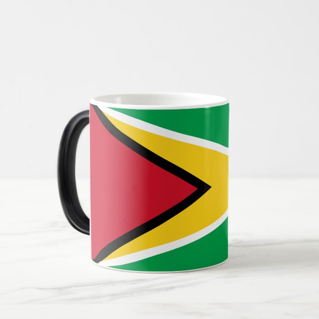 Guyana Flag Magic Mug (Front Left)