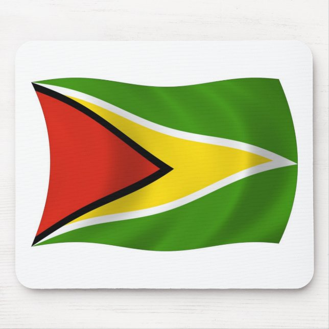 Guyana Flag Mousepad (Front)