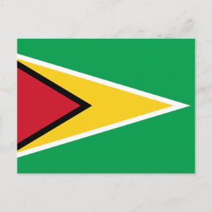 Guyana Flag Postcard