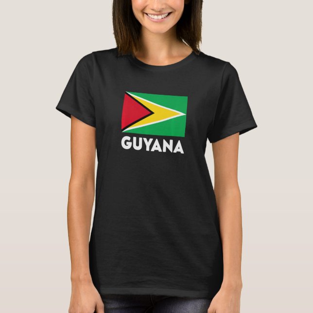 Guyana Flag T-Shirt (Front)