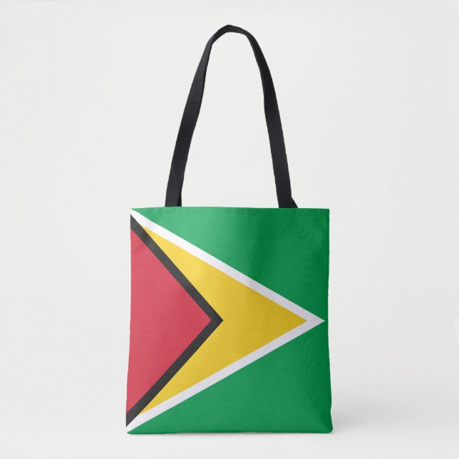 Guyana Flag Tote Bag (Front)