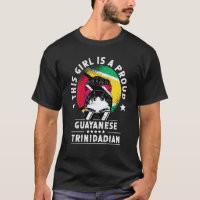 Guyana Flag Trinidad&Tobago Grown Women Girl Pride
