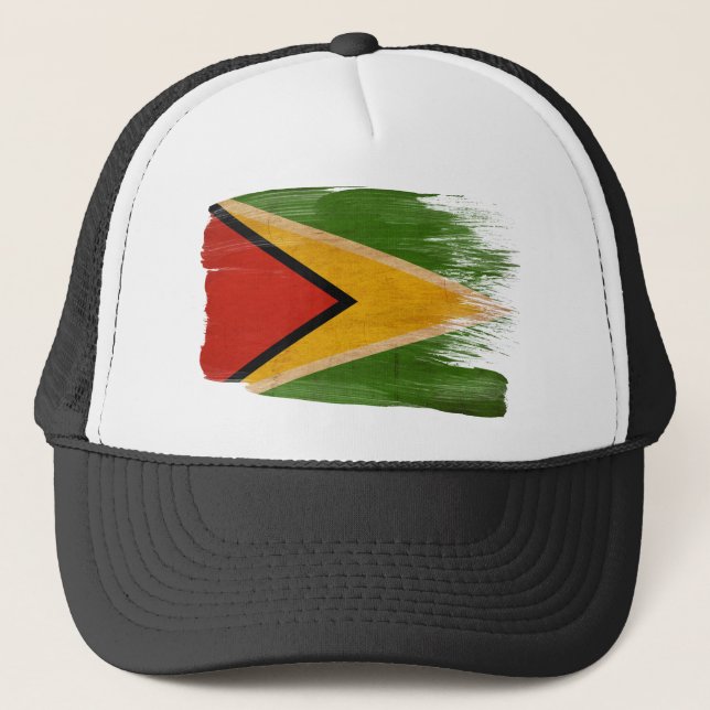 Guyana Flag Trucker Hat (Front)