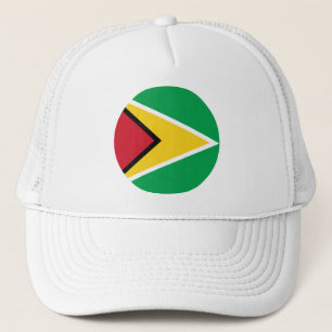 Guyana flag trucker hat
