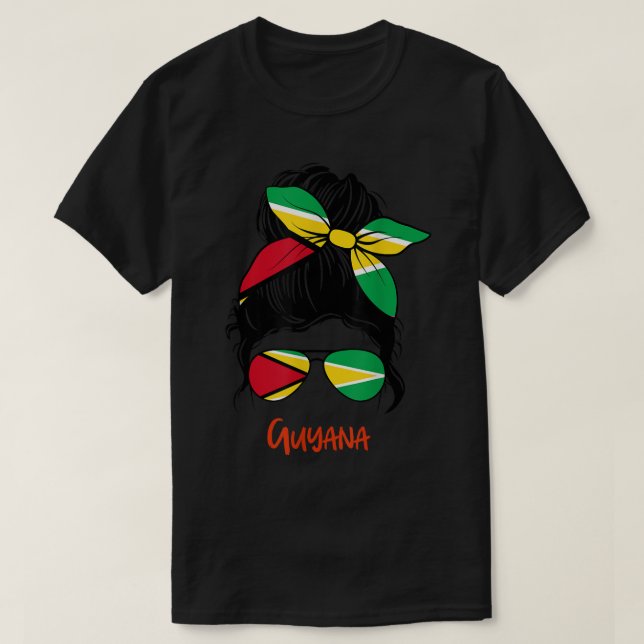 Guyana Girl Guyanese girl  T-Shirt (Design Front)
