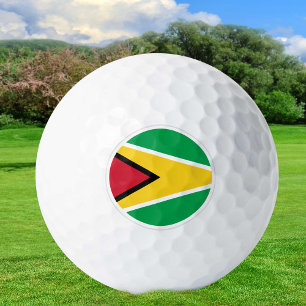 Guyana Golf Balls, Guyana Flag Golfers / Patriots Balls