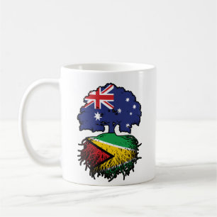 Guyana Guyanese Australian Australia Tree Roots Coffee Mug