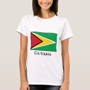 Guyana (Guyanese) Flag T-Shirt