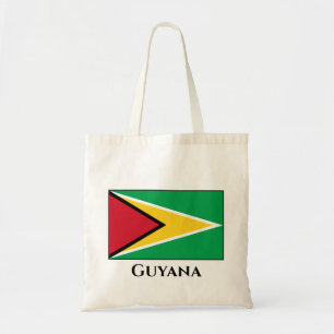 Guyana (Guyanese) Flag Tote Bag